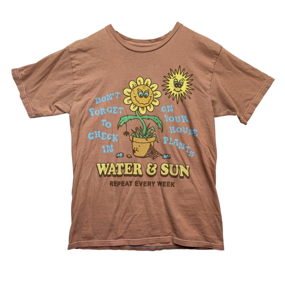 Dont Forget To Water Your Plants House Sunflower PacSun LA Hip market T Shirt M